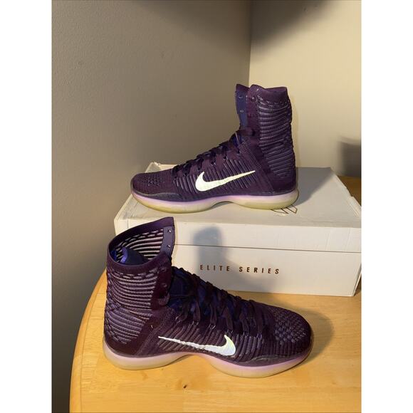 Kobe X ELITE GRND Purple/RFLCT Slvr-prsn VLT Size 10.5 main image 5